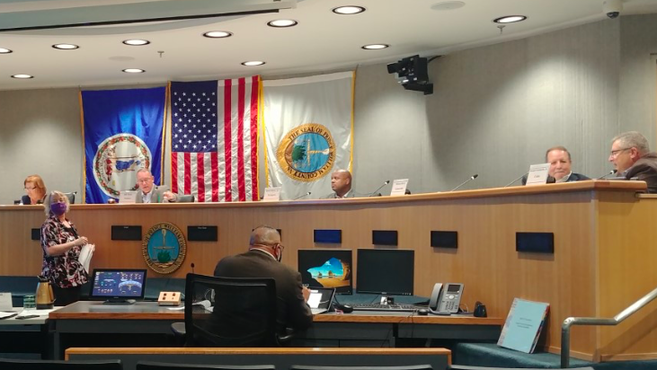 planning commission meeting The Preserve at Long Branch